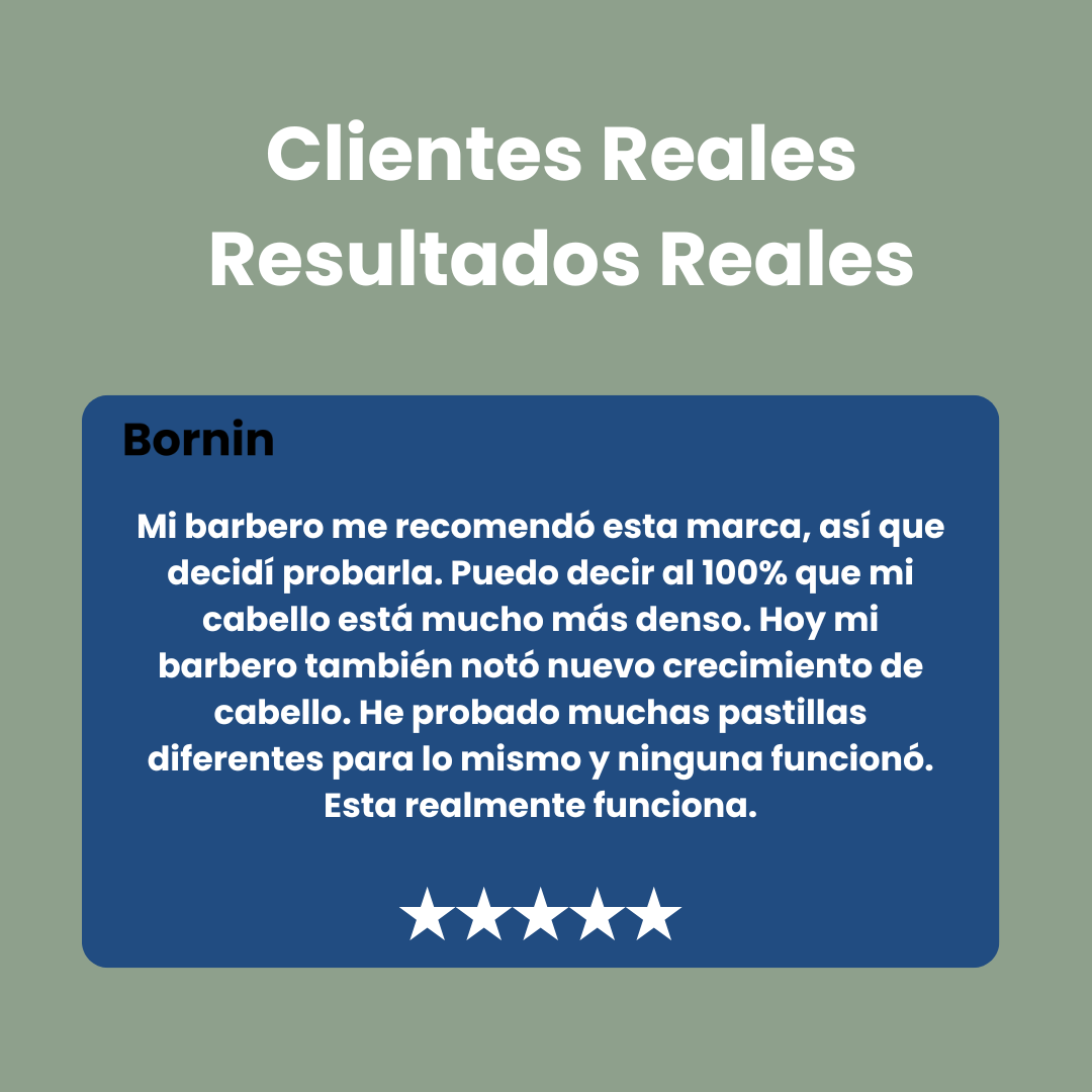 Bornin™ - Suero para el crecimiento del cabello